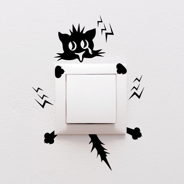 Naklejka Ambiance Plug Kitten Electro-image-1