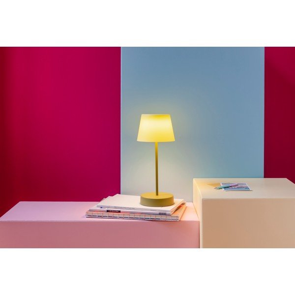Zielona lampa stołowa LED ze ściemniaczem (wysokość 33,5 cm) Oscar – Remember-image-1