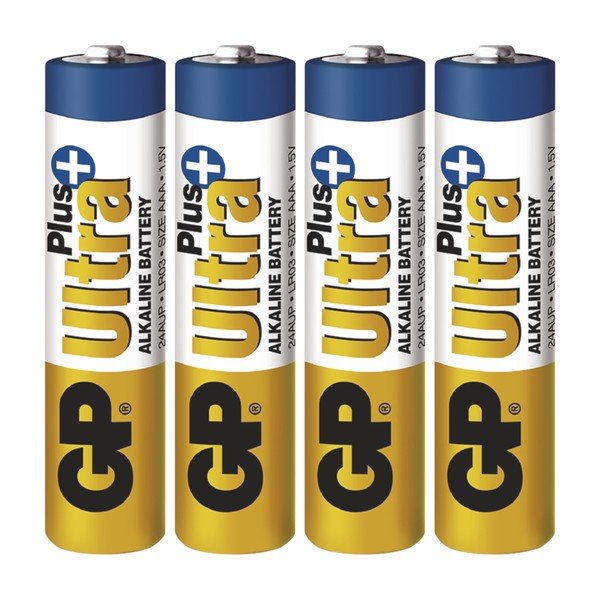 Zestaw 4 baterii alkalicznych EMOS GP Ultra Plus AAA-image-1