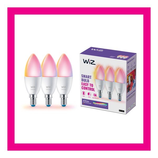 Inteligentne żarówki LED z gwintem E14 zestaw 3 szt. , 5 W – WiZ-image-1