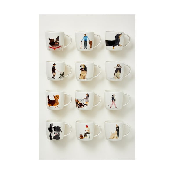 Biały porcelanowy kubek 400 ml Computer Cat – Maxwell & Williams-image-1