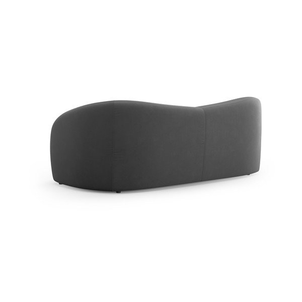 Szara aksamitna sofa 197 cm Santi – Interieurs 86-image-3