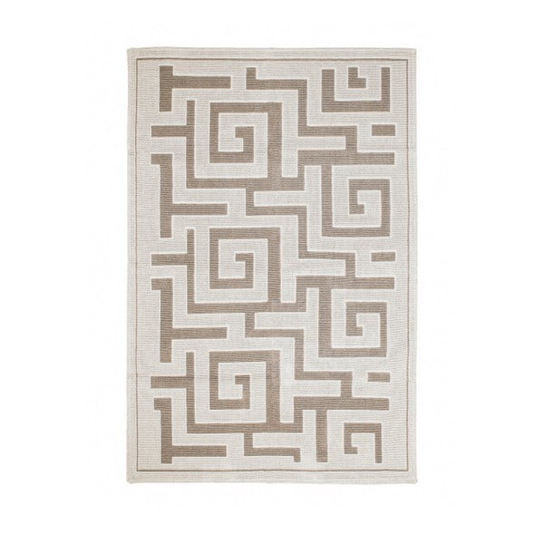 Beżowy dywan Magenta Labirent, 120x180 cm
