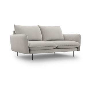 Jasnoszara sofa Cosmopolitan Design Vienna, 160 cm