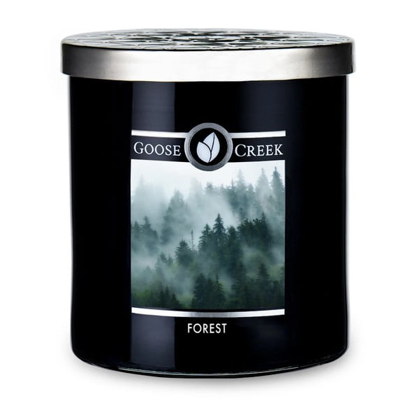 Świeczka zapachowa w szklanym pojemniku Goose Creek Men's Collection Forest, 50 godz. palenia
