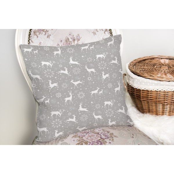 Świąteczna poszewka na poduszkę Minimalist Cushion Covers Reindeer, 42x42 cm-image-2