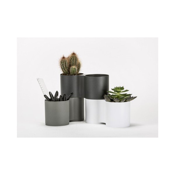 Komplet 3 doniczek Plastia Moduloo-image-2