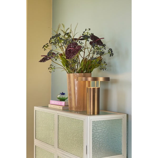 Lampa stołowa LED ze ściemniaczem w kolorze brązu (wysokość 20 cm) BringMe – Hübsch-image-1