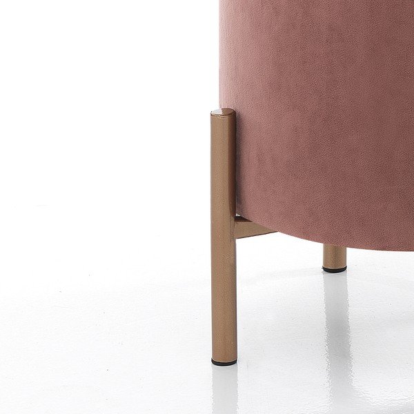 Różowy taboret Tomasucci Ammy, ø 31 cm-image-2