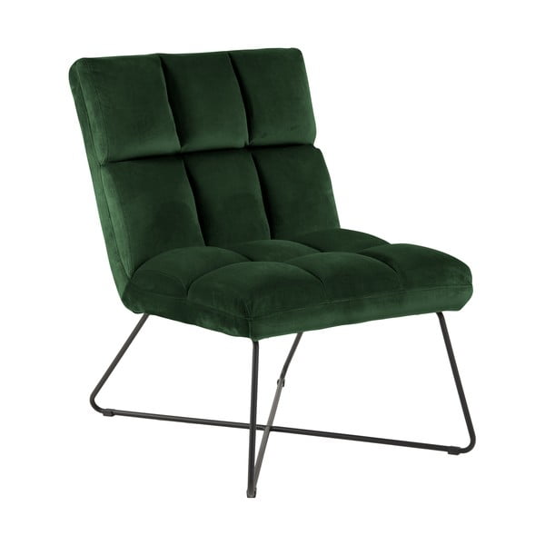 Zielony fotel Alba – Actona