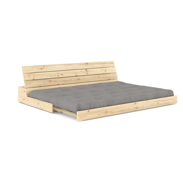 Szara rozkładana sofa 196 cm Base – Karup Design-image-4