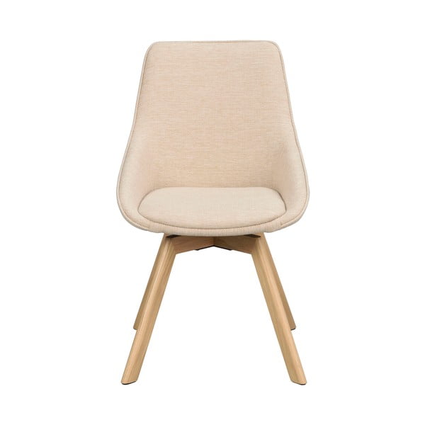 Beżowe krzesła zestaw 2 szt. Alison – Rowico-image-1