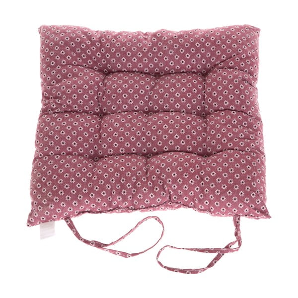 Różowa poduszka na krzesło Dakls Fiona, 40x40 cm