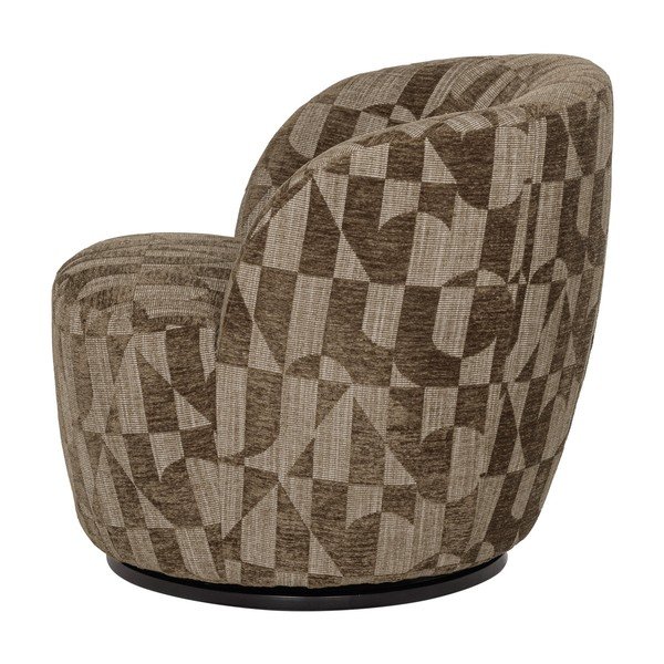 Obrotowy fotel w kolorze khaki Serra – WOOOD-image-3