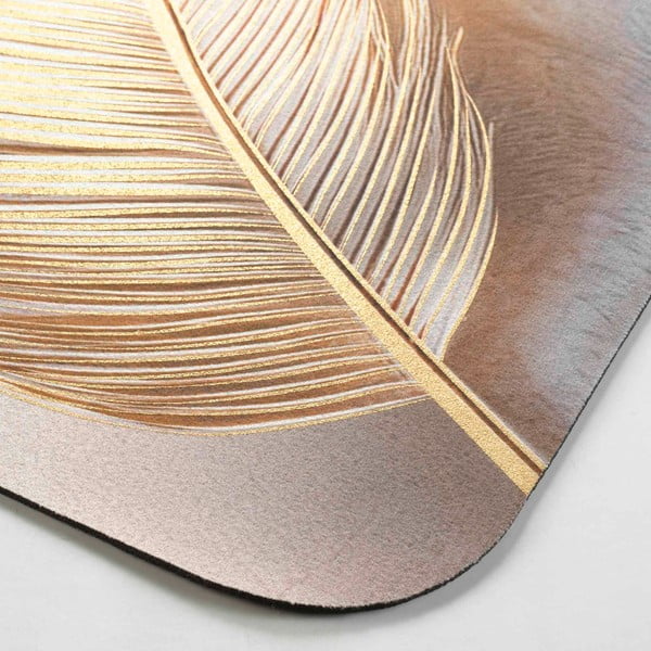 Jasnobrązowy dywanik łazienkowy 50x120 cm Angelica – douceur d'intérieur-image-3