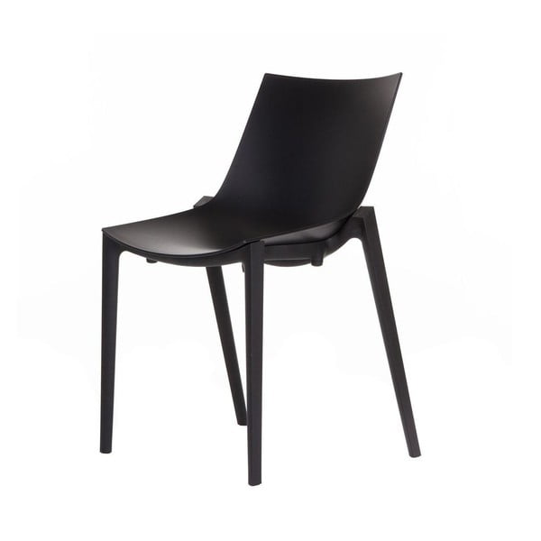 Czarne krzesło Magis Zartan