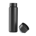 Czarny kubek termiczny ze stali nierdzewnej 650 ml Singles – Zone