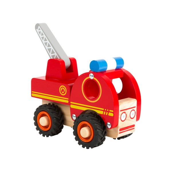 Dziecięcy drewniany wóz strażacki Legler Tractor