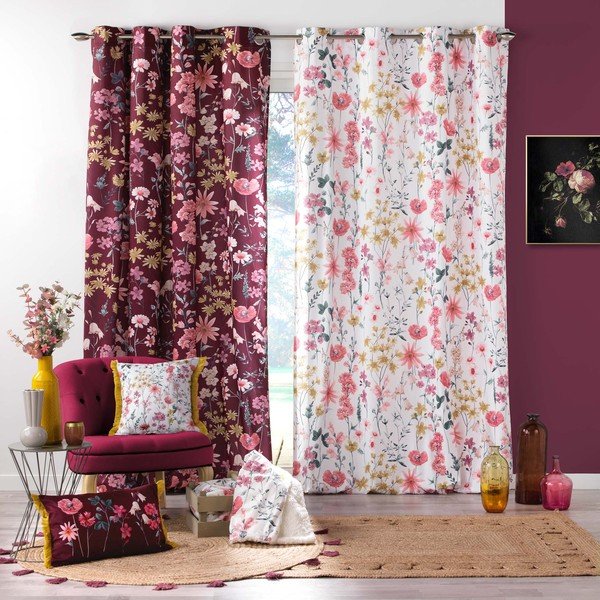 Aksamitna zasłona 140x240 cm Florabella – douceur d'intérieur-image-4