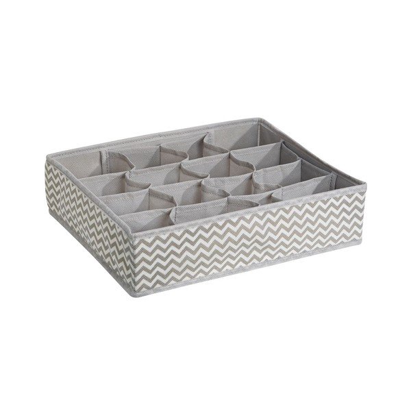 Organizer do szuflady na 16 par skarpetek iDesign Aldo, 35x27 cm-image-1