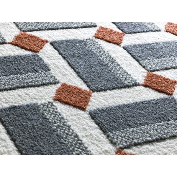 Niebieski dywan 200x290 cm Amara – Universal-image-2