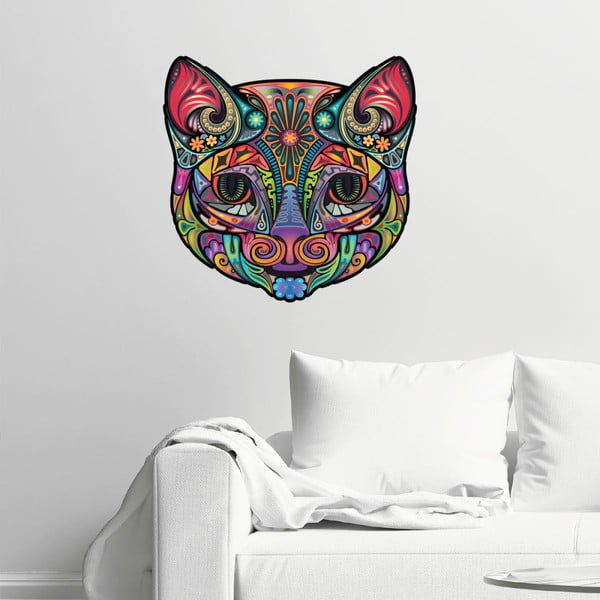Naklejka Fanastick Multicolor Cat-image-1