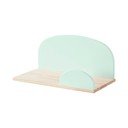 Mniejsza miętowa półka ścienna Vipack Kiddy