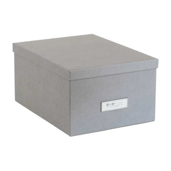 Zestaw 3 szarych pudełek Bigso Box of Sweden Inge-image-3
