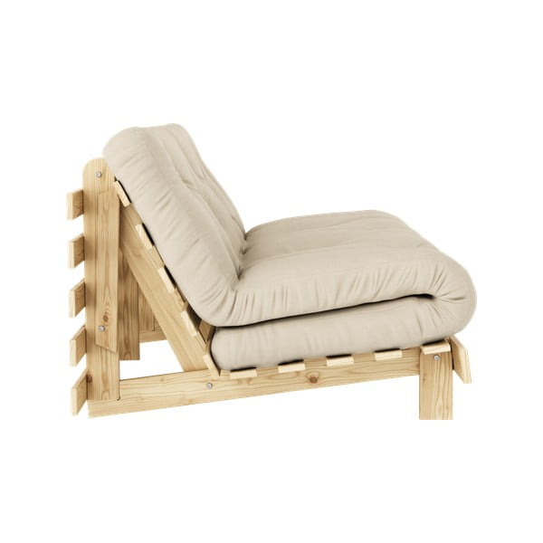 Beżowa rozkładana sofa 160 cm Roots – Karup Design-image-4