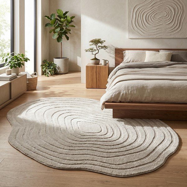 Beżowy dywan 160x230 cm Pebble – ESTE-image-1