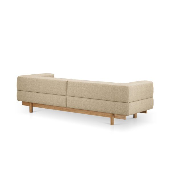 Beżowa wełniana sofa 260 cm Alchemist – EMKO-image-3