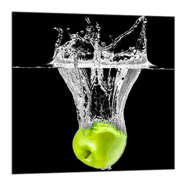 Obraz Styler Glasspik Green Fruits, 20x20 cm