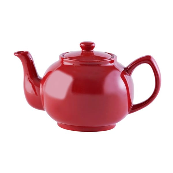 Czerwony dzbanek do herbaty z kamionki Price & Kensington Brights, 1,1 l
