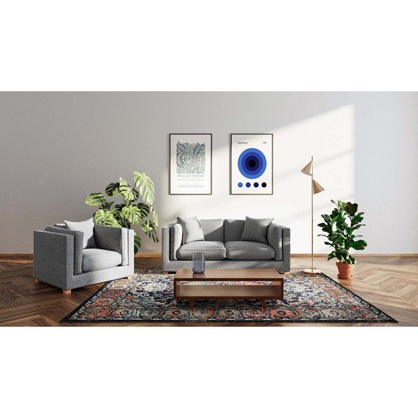Szara sofa 195 cm Pomo – Ame Yens-image-1