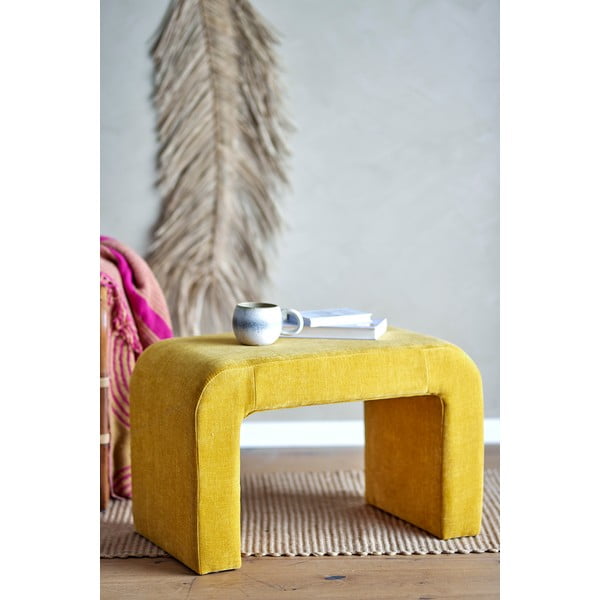 Musztardowa  ławka Bobbie – Bloomingville-image-1
