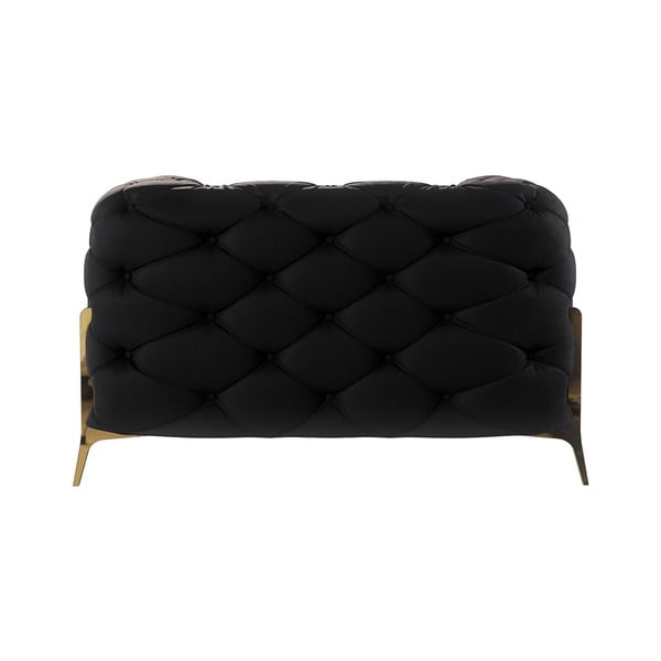 Czarny aksamitny fotel Chelsea Bis – Ropez-image-3