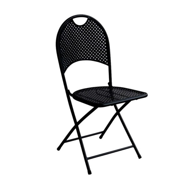 Czarne krzesło ogrodowe Dug