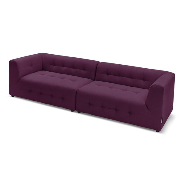 Ciemnofioletowa sofa 324 cm Kleber – Bobochic Paris-image-4