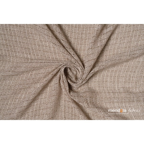 Beżowa firanka 140x260 cm Pescara – Mendola Fabrics