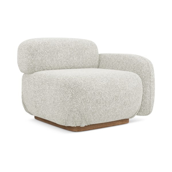 Kremowy moduł sofy (prawostronny) Ailani – Makamii-image-1