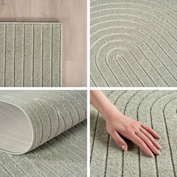 Zielony dywan odpowiedni na zewnątrz 80x150 cm Nova 1201 – Ayyildiz Carpets-image-2