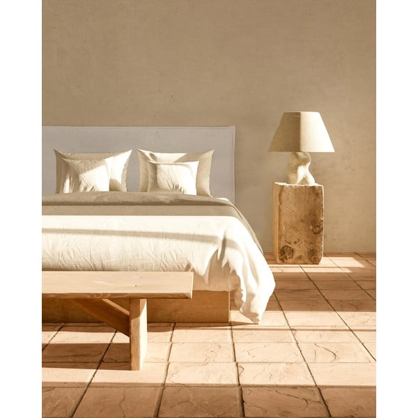 Beżowy tapicerowany zagłówek 160x100 cm Edmond – Really Nice Things-image-1