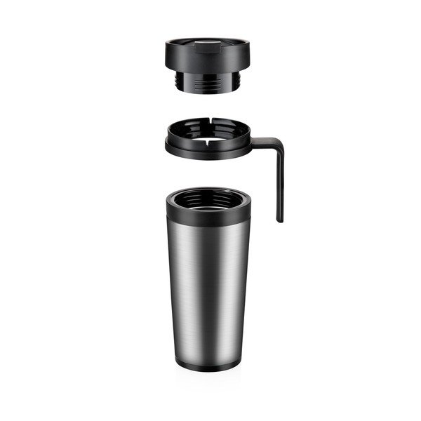 Kubek termiczny w kolorze srebra 0.4 l Constant – Tescoma-image-1