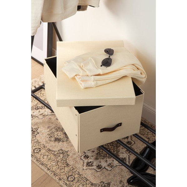 Kartonowy pojemnik z pokrywką Tora – Bigso Box of Sweden-image-3