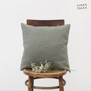 Lniana poszewka na poduszkę 50x50 cm Khaki – Linen Tales