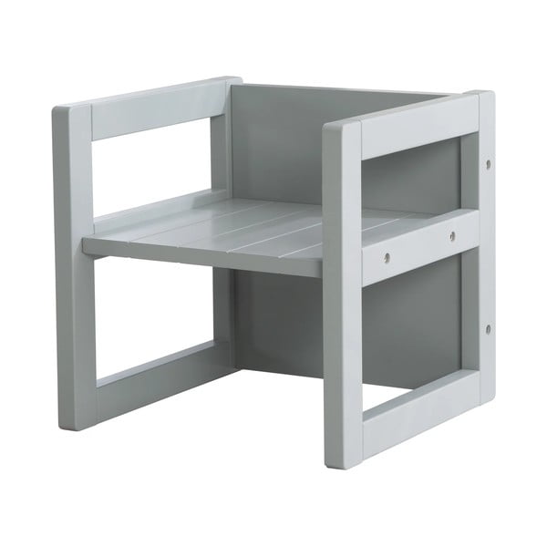 Szare krzesło dziecięce – Roba