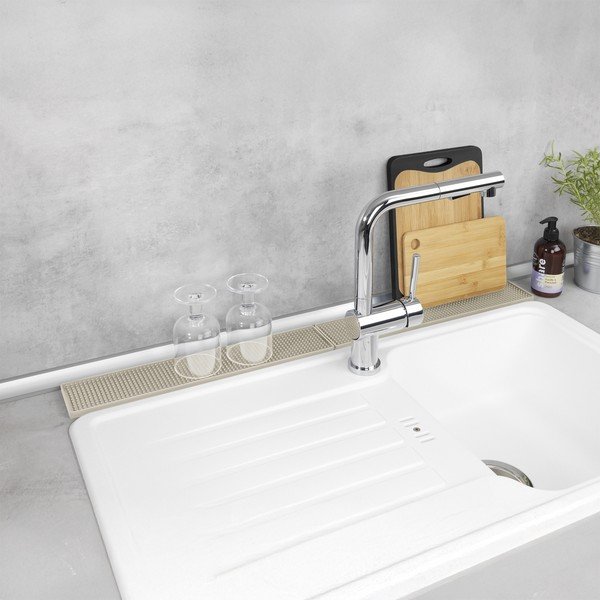 Beżowa plastikowa podkładka do naczyń 42x8 cm Slim – Wenko-image-2