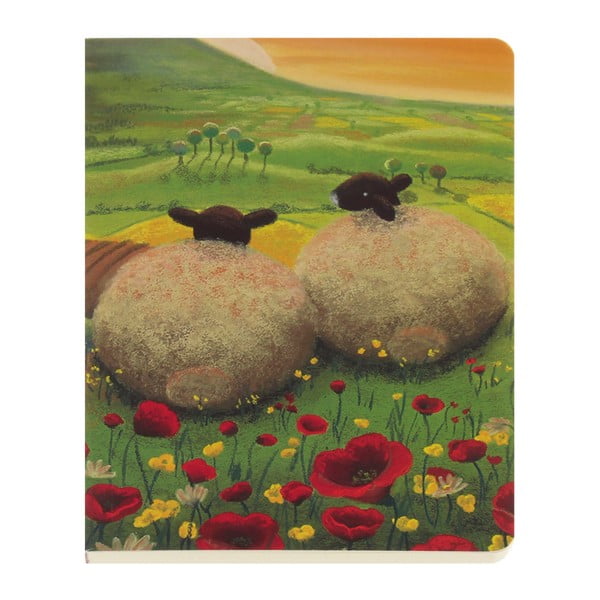 Notes A6 GO Stationery Lucy Pittaway Sheep