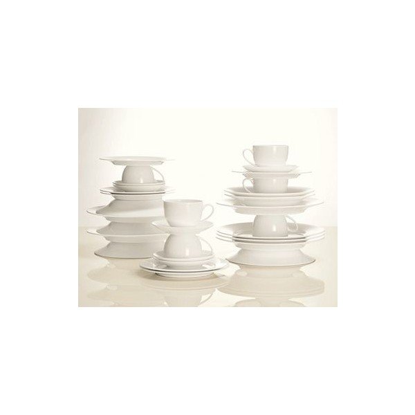30-cześciowy biały porcelanowy serwis Maxwell & Williams Cashmere-image-1
