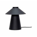 Czarna metalowa lampa stołowa Chipper – Hübsch